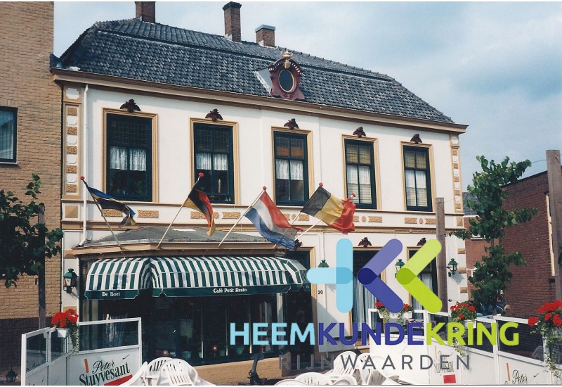 Cafe de Boei Rijnstraat Tolkamer foto behorende bij boekje OMD 1995 Coll. HKR